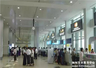 缅甸仰光机场 缅甸仰光机场