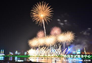 浦项国际烟花庆典即将点燃
