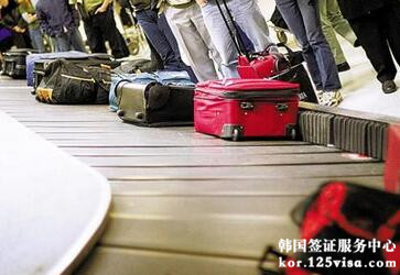 提醒申请人注意在仁川机场取行李可能会遇到的问题 提醒申请人注意在仁川机场取行李可能会遇到的问题