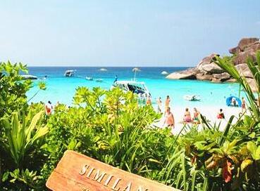 泰国西米兰群岛游客爆满 泰国西米兰群岛游客爆满