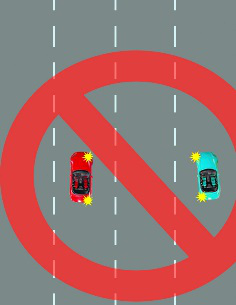 频繁变道或跟车太近 频繁变道或跟车太近