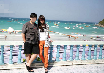 孙先生夫妻到泰国度蜜月 孙先生夫妻到泰国度蜜月