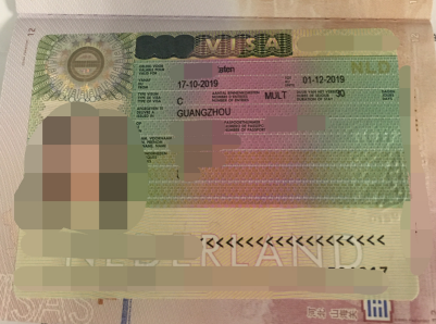 李女士成功拿到荷兰商务签证 李女士成功拿到荷兰商务签证