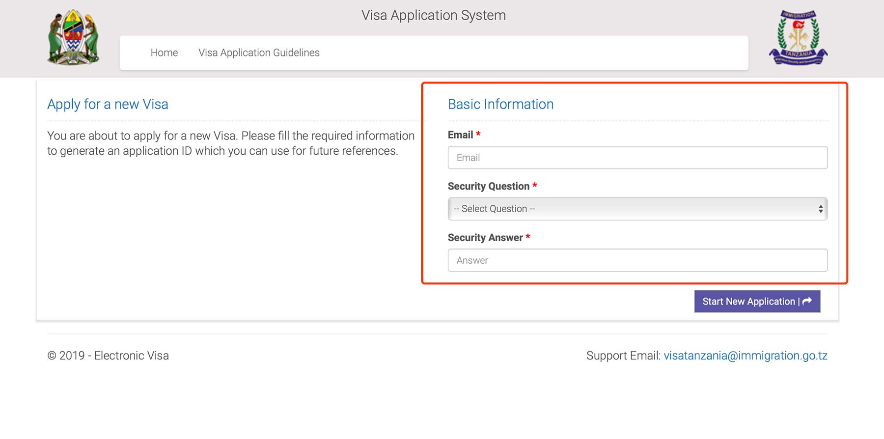 坦桑尼亚电子签证流程 坦桑尼亚电子签证流程