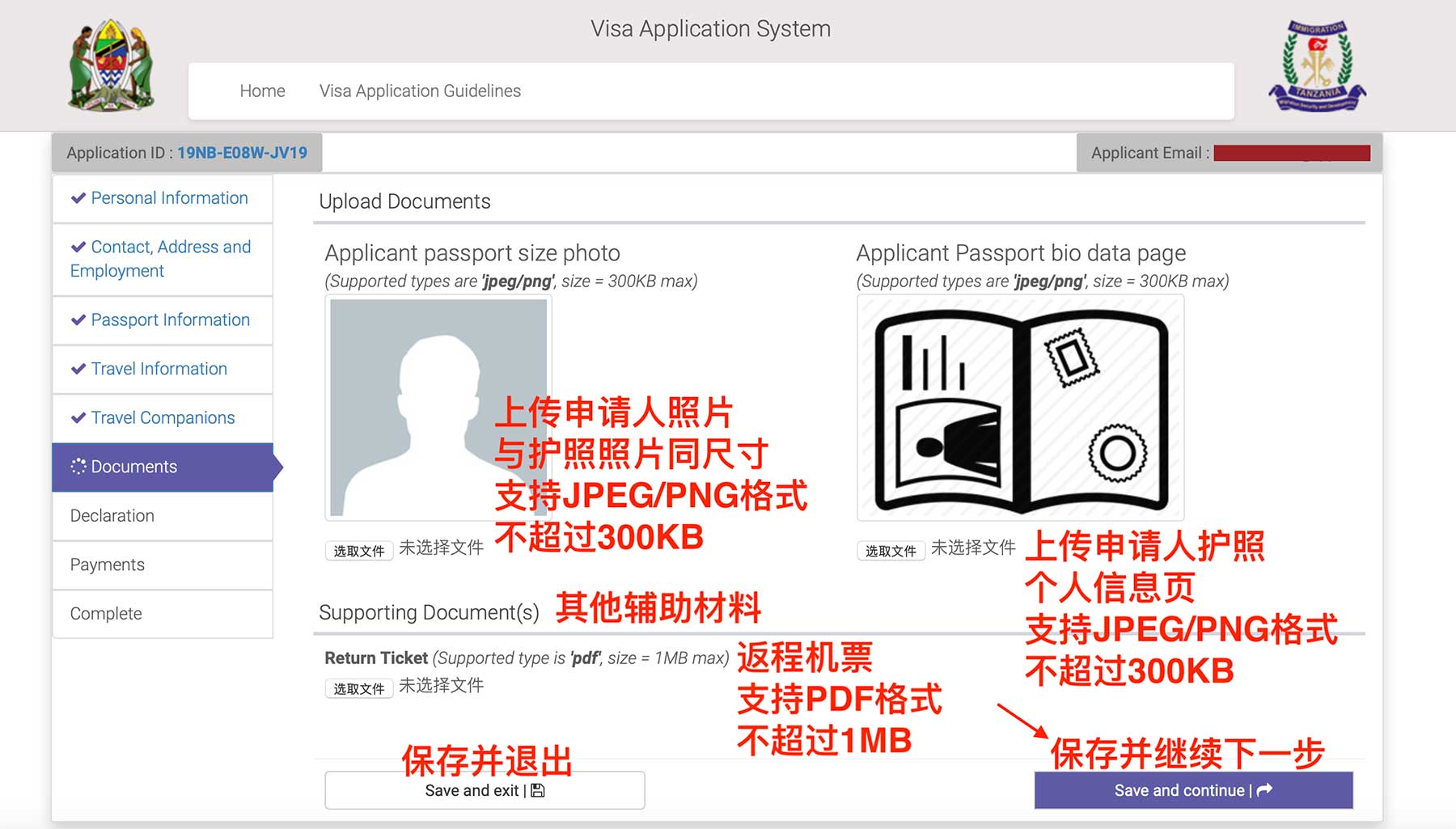 坦桑尼亚电子签证流程 坦桑尼亚电子签证流程