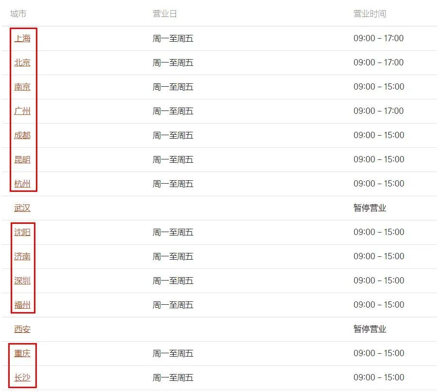 可以递交的签证中心 可以递交的签证中心