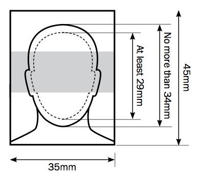 英国签证照片要求