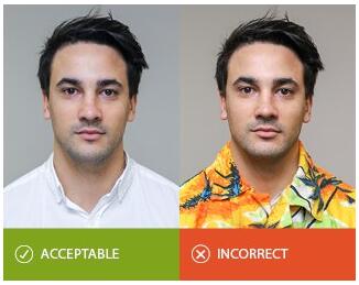 衣服颜色及图案要朴素