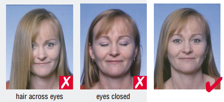 希腊签证照片要求3