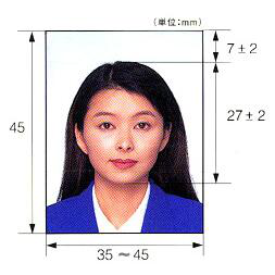 法国签证照片要求1