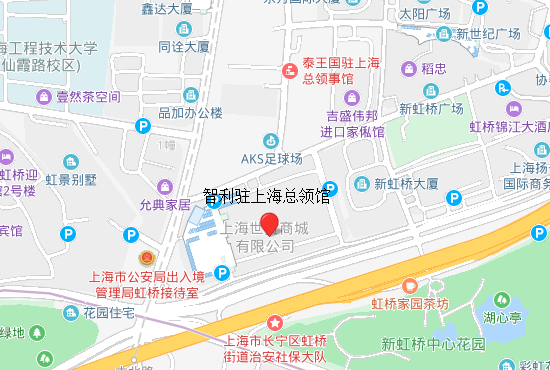 智利驻上海总领馆