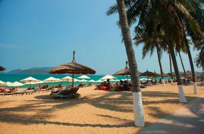 越南芽庄海滩 越南芽庄海滩