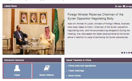 进入签证查询页面 进入签证查询页面