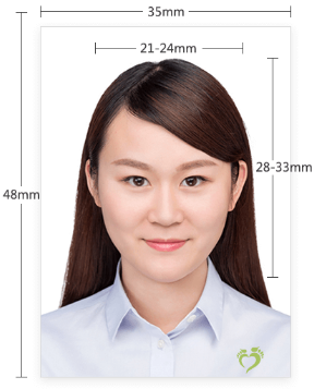 泰国签证2寸照片样本 泰国签证2寸照片样本