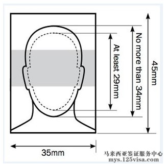 马来西亚签证材料照片模板 马来西亚签证材料照片模板