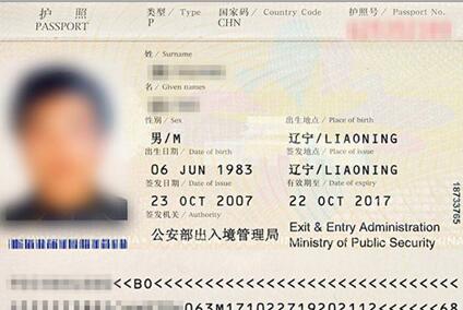 德国签证护照材料模版